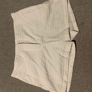 White cloth shorts